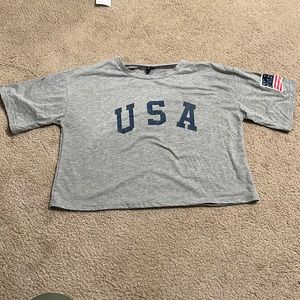 zaful usa crop top